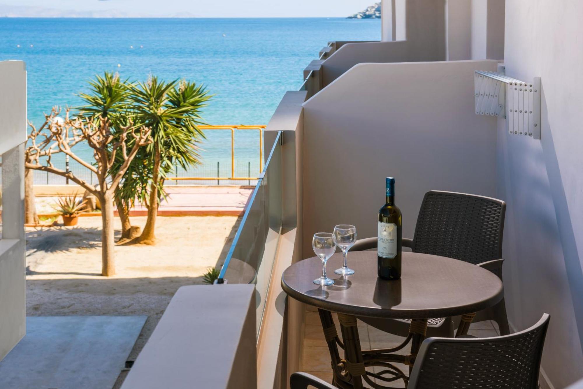 Thania Seaside Smotel - Adults Only Agia Pelagia Exterior foto