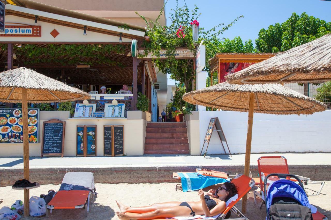 Thania Seaside Smotel - Adults Only Agia Pelagia Exterior foto